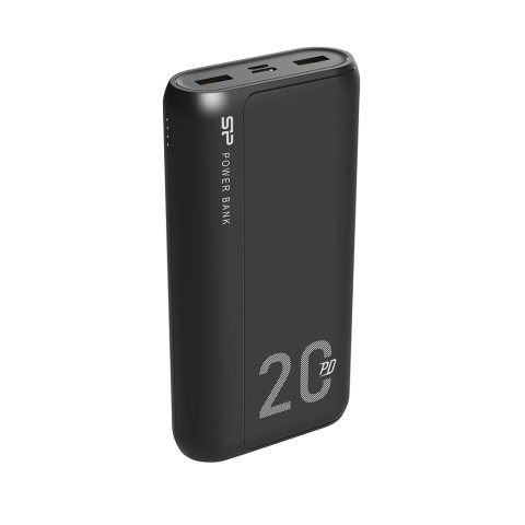 Silicon Power QS15 Powerbank 20000mAh - Fekete