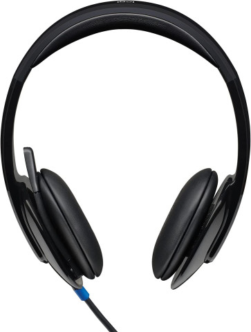 Logitech H540 Mikrofonos USB headset - fekete