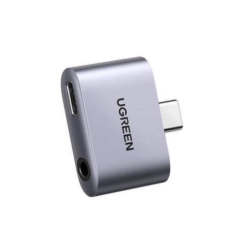Ugreen CM231 USB-C - USB-C és 3,5 mm Jack Hub