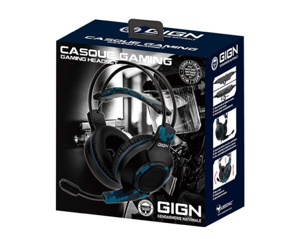 Subsonic Multi Tactics GIGN Gamer Headset