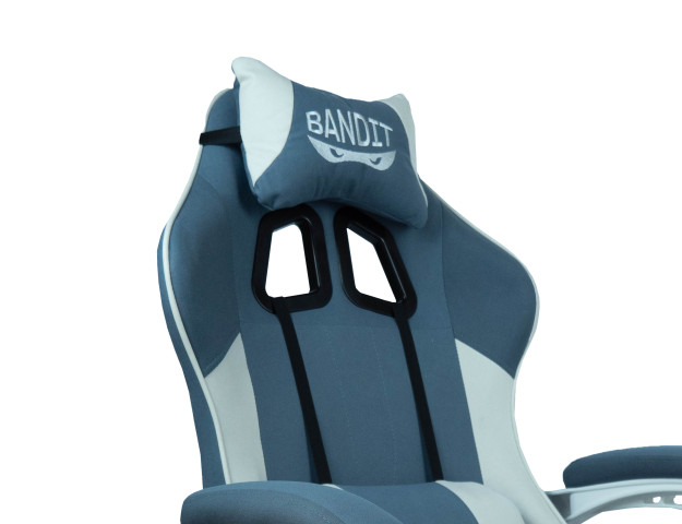 BANDIT Iceberg Gamer szék - fehér/kék