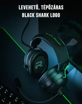 BlackShark BS-X6 LED Gamer Fejhallgató