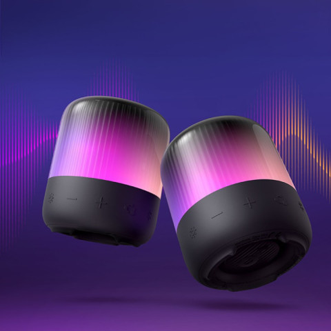 Anker Soundcore Glow Mini Hordozható Bluetooth Hangszóró - Kék