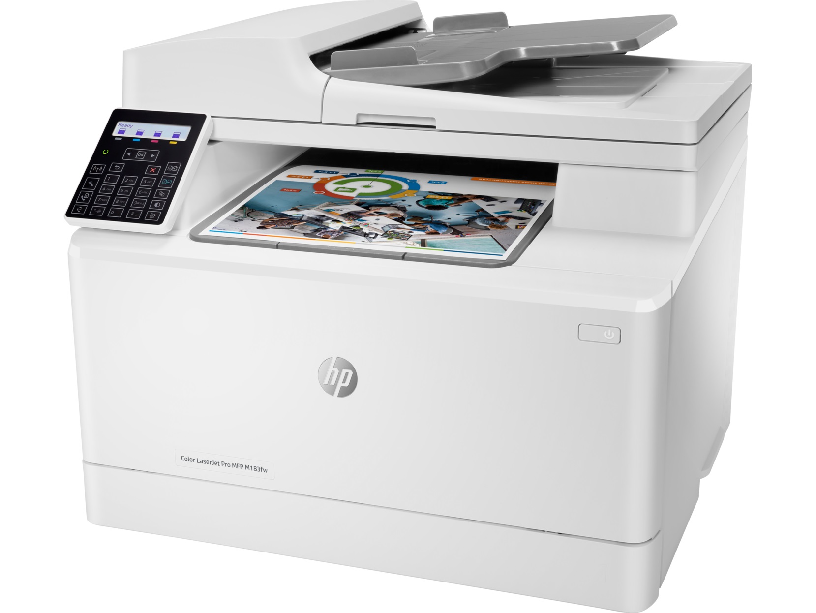 Как сканировать hp laserjet pro mfp m183fw