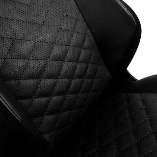 Noblechairs Hero Gaming Chair Leather - Valódi bőr! - Fekete