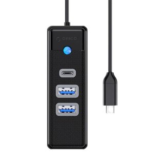 Orico PWC2U-C3-015-BK-EP USB-C hub / adapter (fekete)