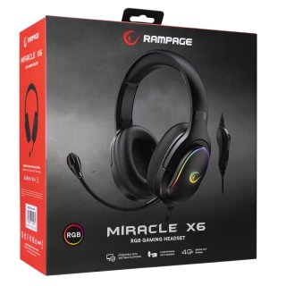 Rampage Miracle X6 Gamer Headset