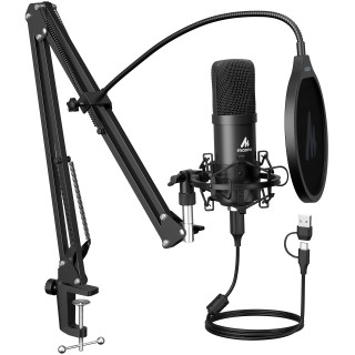 MAONO AU-A04E USB Streamer/Podcast Mikrofon Kit