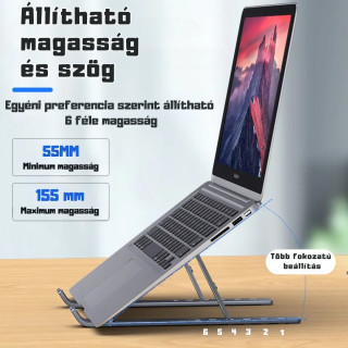 MCHOSE Laptop állvány N3 Ezüst
