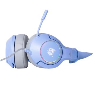 Onikuma K9 RGB Gaming Fejhallgató - Kék - Cicafüles