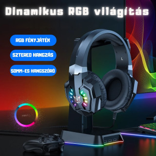Onikuma X32 Gaming Fejhallgató - Fekete