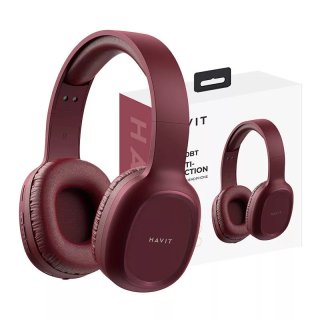 Havit H2590BT PRO Piros Vezeték Nélküli Bluetooth fejhallgató