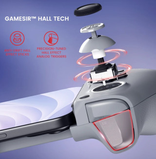 GameSir G8 Vezeték Nélküli Kontroller - Okostelefon-Tartóval