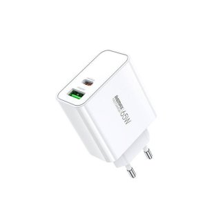 Remax Kiddy Series USB-A+USB-C Gyorstöltő GaN Adapter 65W