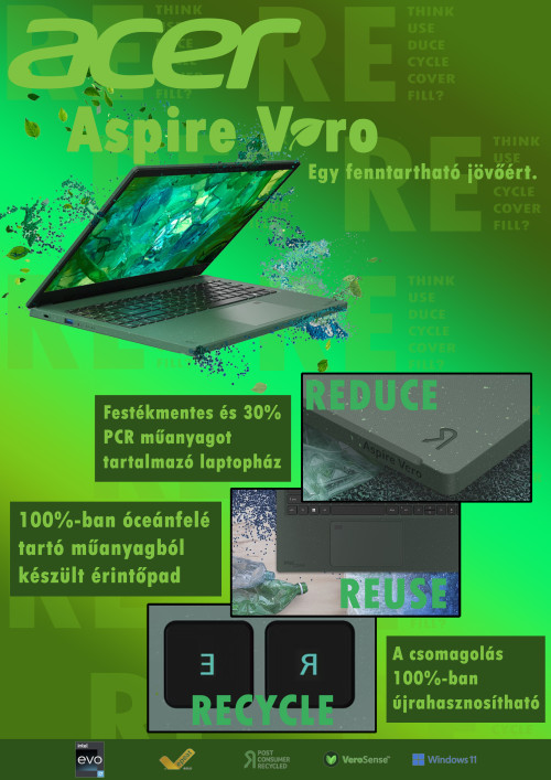 Acer Aspire Vero | RRR - Reduce, Reuse, Recycle