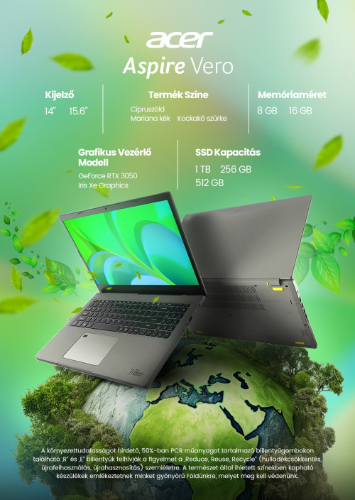 Környezettudatos Kényelem: Az Acer Aspire Vero