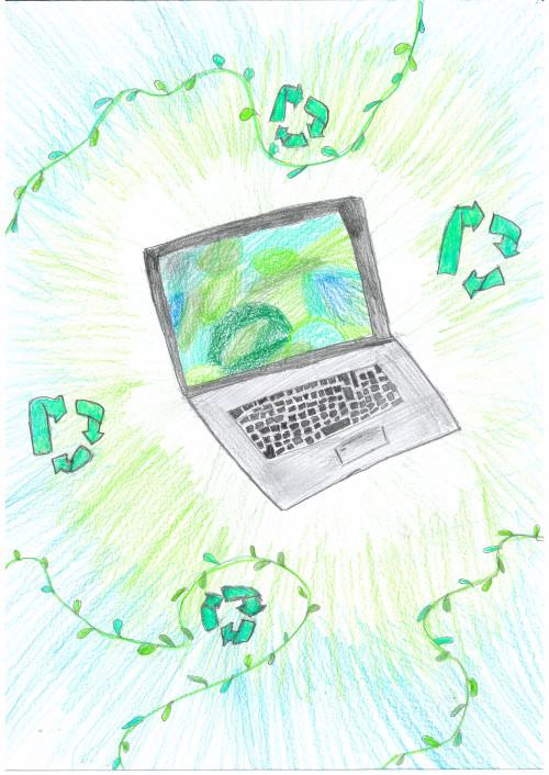 Egy igazi zöld laptop