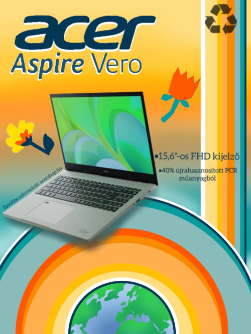 Acer Aspire Vero, egy fényesebb, zöldebb jövőért