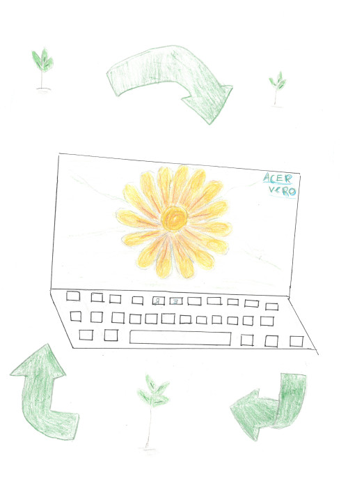 A zöld laptopom