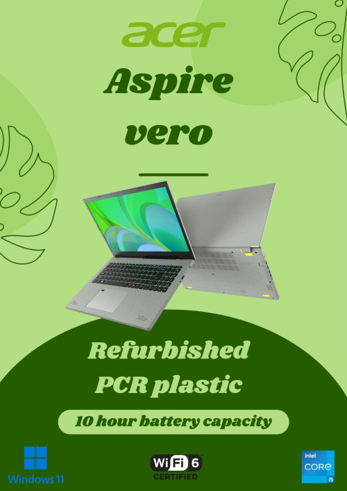 Acer Aspire Vero - A fenntartható jövőért