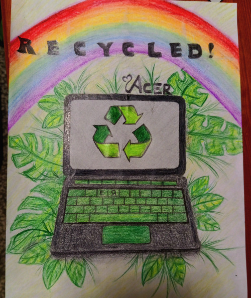 Recycled laptop