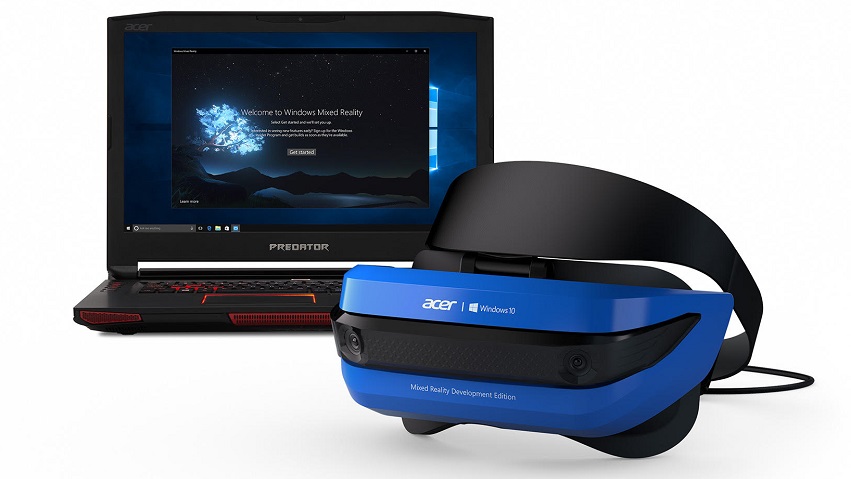 Megkezdődött az Acer Windows Mixed Reality headsetek szállítása