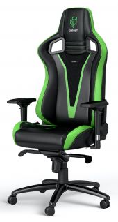 Noblechairs Epic Sprout Edition Gaming Chair - Fekete/Zöld - Gaming szék / asztal / szőnyeg