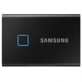 Samsung 1000GB USB 3.2 (MU-PC1T0K/WW) Fekete ujjlenyomatolvasós T7 Touch külső SSD
