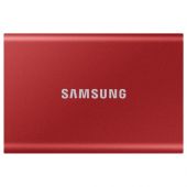 Samsung 1000GB USB 3.2 (MU-PC1T0R/WW) piros T7 külső SSD