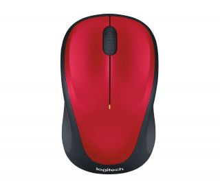 Logitech Wireless Mouse M235 - Piros