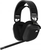CORSAIR HS80 RGB Vezeték nélküli Fejhallgató - 7.1 Dolby Atmos Surround - 2 év garancia - Headset