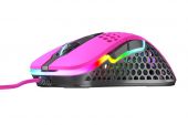 Xtrfy M4 RGB - Pink - Gaming Egér, világítós, gaming