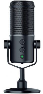 Razer Seirēn Elite Gaming Mikrofon - Fekete - 1 év garancia - Mikrofon/Streaming