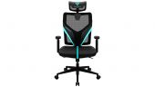 ThunderX3 YAMA1 Black/Blue Gaming Szék - 2 év garancia - Gaming szék / asztal / szőnyeg