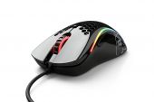 Glorious Model D Glossy - RGB Optikai Gaming Egér - Fényes Fekete, vezeték nélküli, wireless, gaming, optikai