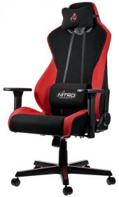 Nitro Concepts S300 Inferno Red Gaming Szék - Fekete/Piros - 2 év garancia - Gaming szék / asztal / szőnyeg