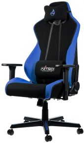 Nitro Concepts S300 Galactic Blue Gaming Szék - Fekete/Kék - 2 év garancia - Gaming szék / asztal / szőnyeg