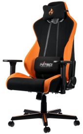 Nitro Concepts S300 Horizon Orange Gaming Szék - Fekete/Narancssárga - 2 év garancia - Gaming szék / asztal / szőnyeg