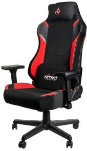Nitro Concepts X1000 Gaming Szék - Fekete/Piros - 2 év garancia