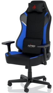 Nitro Concepts X1000 Gaming Szék - Fekete/Kék - 2 év garancia - Gaming szék / asztal / szőnyeg