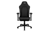 Aerocool CROWN Leatherette - All Black - Fekete - Gamer Szék - 2 év garancia - Gaming szék / asztal / szőnyeg