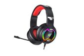 Havit GAMENOTE H2233D - Piros/Fekete - RGB Gaming Fejhallgató - 1 év garancia - Headset