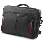 TARGUS Notebook táska Briefcase / Classic 14" Clamshell Case - Black/Red - Laptop táskák
