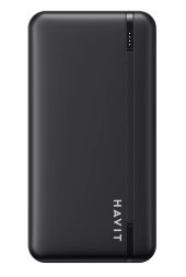 Havit PB89 Powerbank 10000mAh 18,5W - Fekete - Powerbank