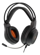 Deltaco DH210 Gaming Headset - Fekete - Headset