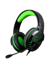 Spirit of Gamer PRO-H3 Xbox gamer fejhallgató - Fekete-zöld - Headset