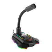 MARVO MIC-05 vezetékes RGB Gamer Mikrofon - Mikrofon/Streaming