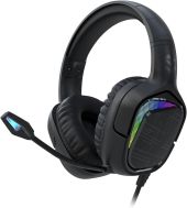 BlackShark BS-X1 RGB Gamer Fejhallgató, sztereó, mikrofonos, gaming