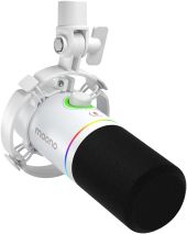 MAONO PD200X USB Dynamic Streamer/Podcast Mikrofon RGB - Fehér