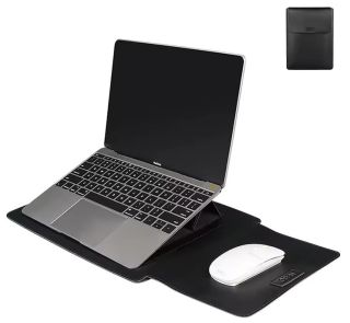 Stride Multifunkciós Notebook Sleeve tok 14" - Fekete